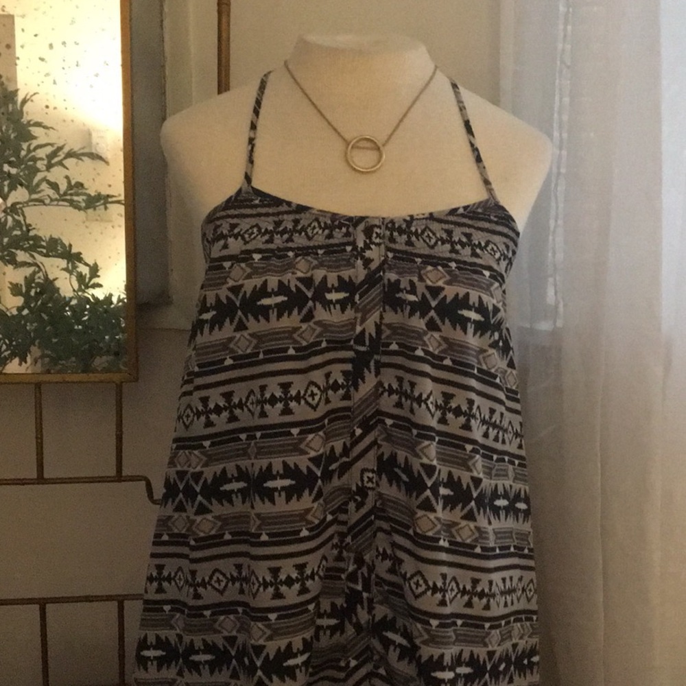 Aztec Print Top